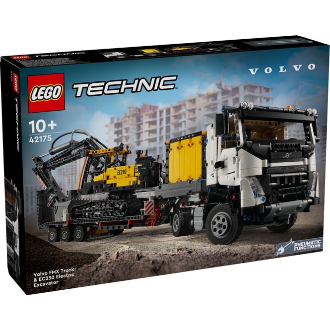 LEGO® Technic 42175 - Volvo FMX LKW mit EC230 Electric Raupenbagger