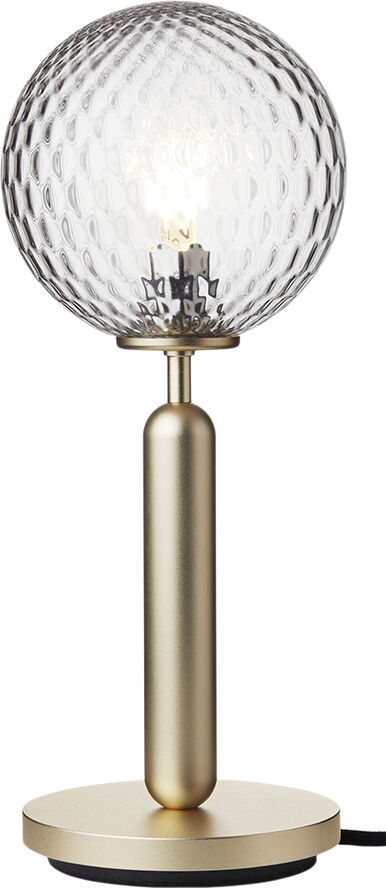 Nuura Miira Table, brass / optic clear Brass / optic clear