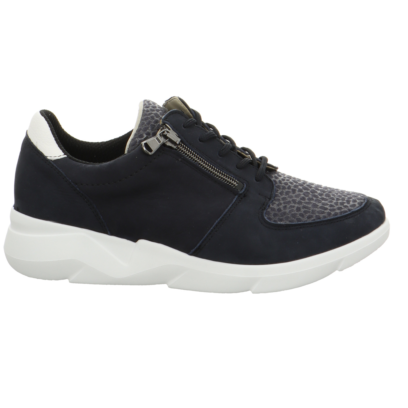 Schnürschuh blau