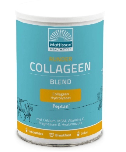 Mattisson Runder Collageen Poeder Blend Peptan 300 Gram