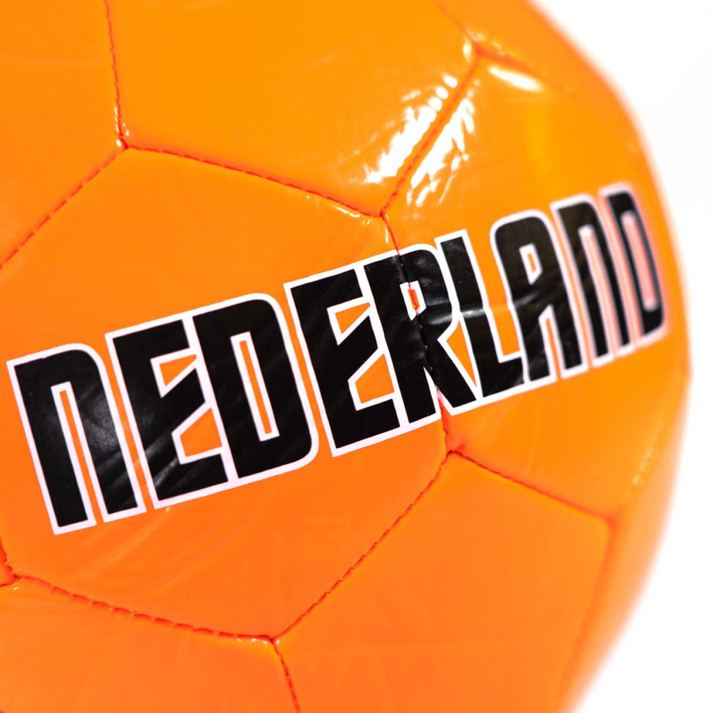 KNVB Oranje Voetbal Maat 5 Oranje Zwart Wit