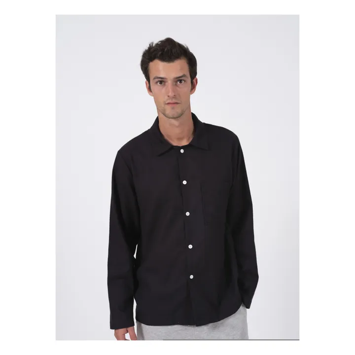 Talc Chemise de Pyjama Aragon | Noir