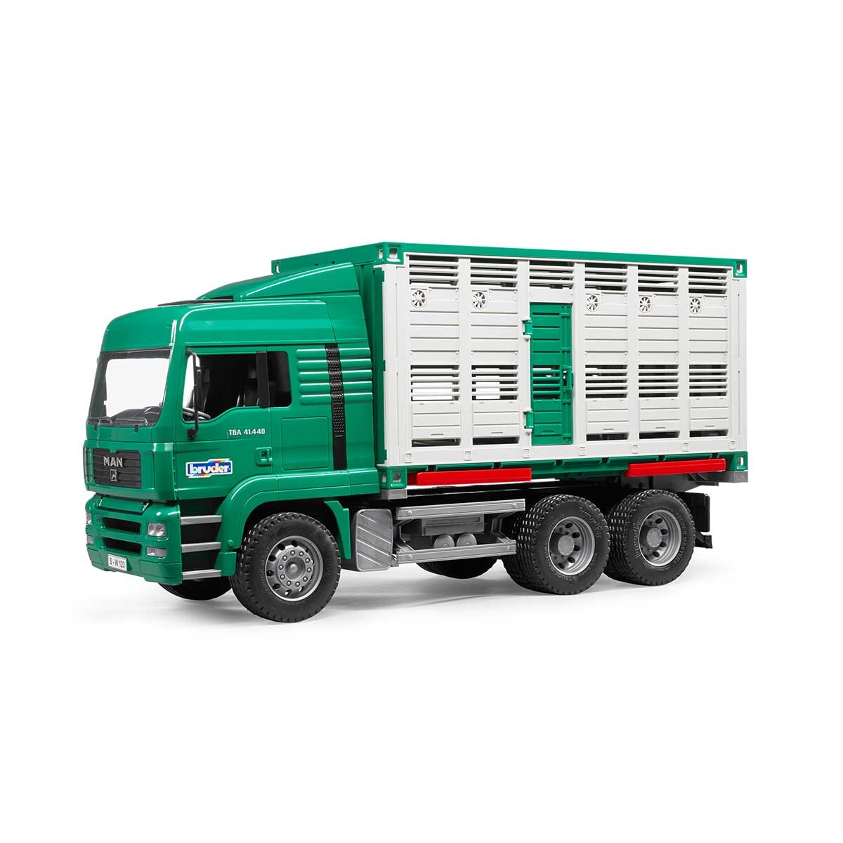 BRUDER Spielwaren GmbH + Co. KG Bruder 03548 Scania Super 560R Tiertransport-LKW mit 1 Rind