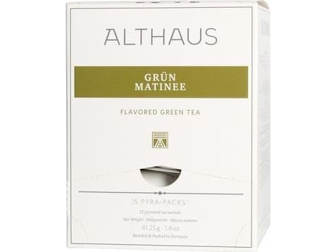 Althaus Althaus - Green Matinee Pyra Pack - 15 pyramide te