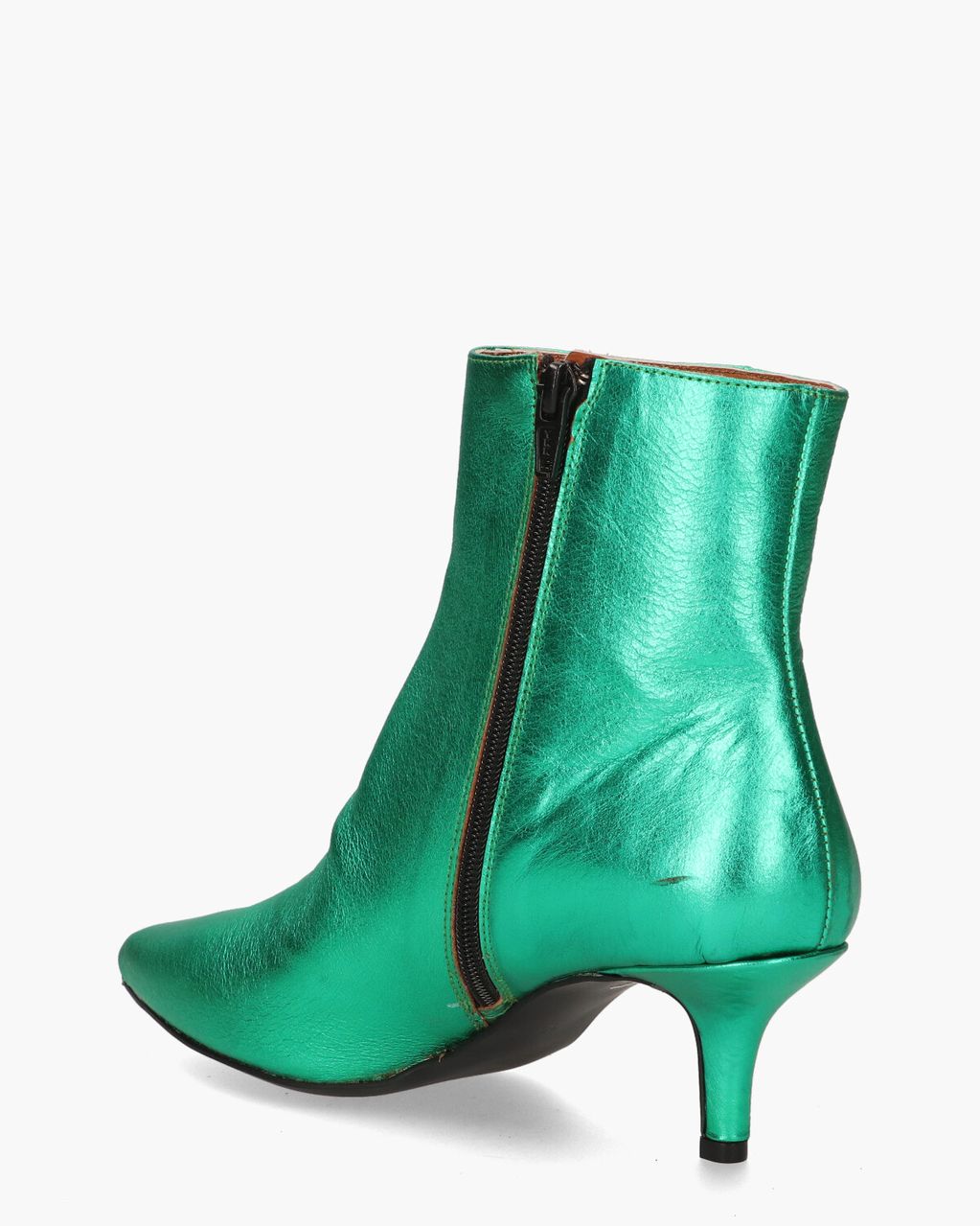 DWRS Label Lugo Groen Dames Enkelboots