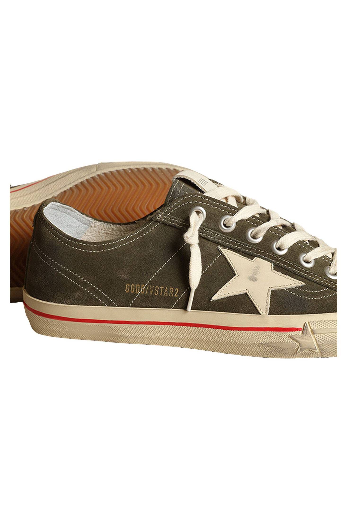Golden Goose| Herren Sneaker V-STAR 2 SUEDE UPPER LEATHER STAR FOXING LINE
