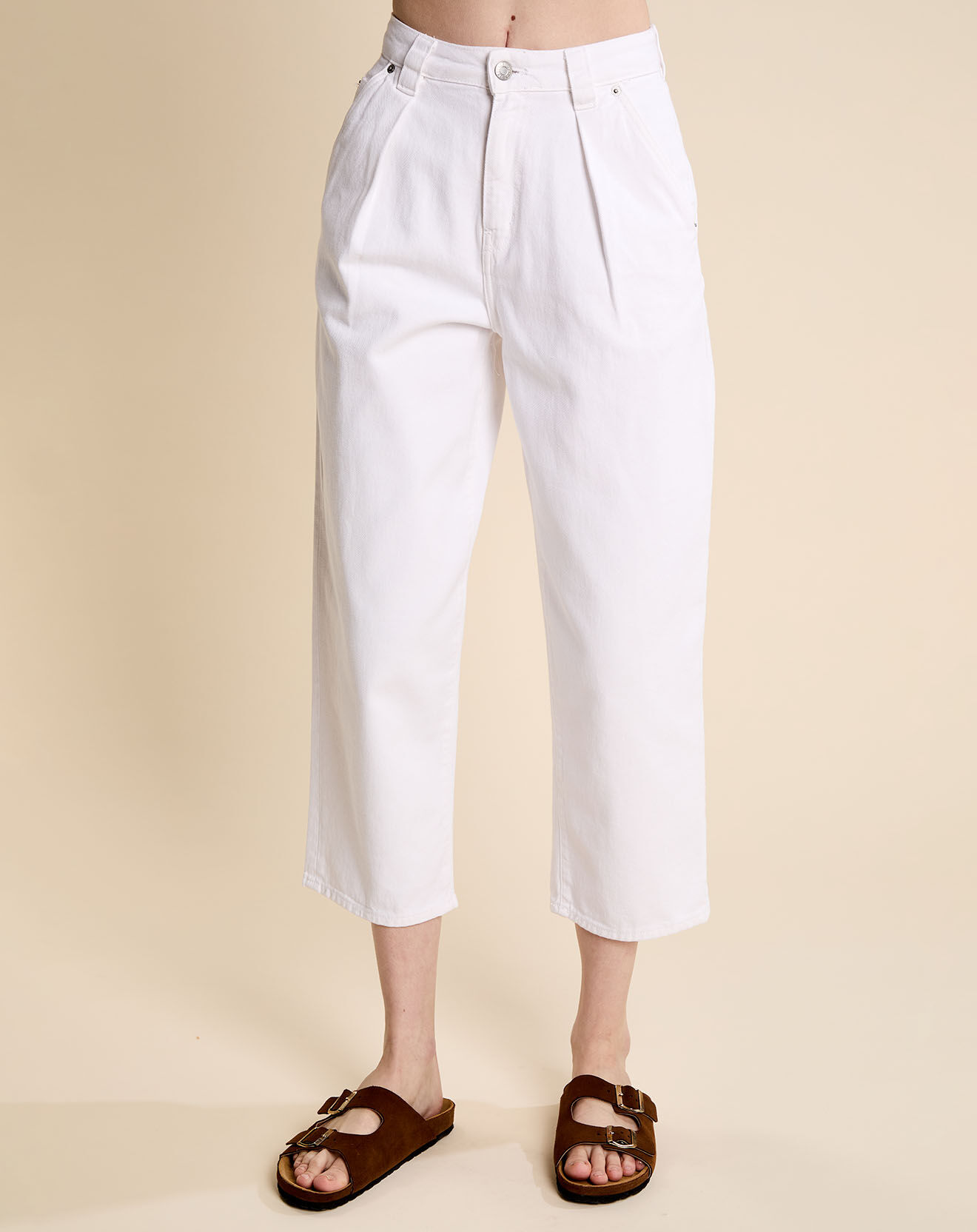 Bellerose Jean 100% Coton Bio Pram blanc