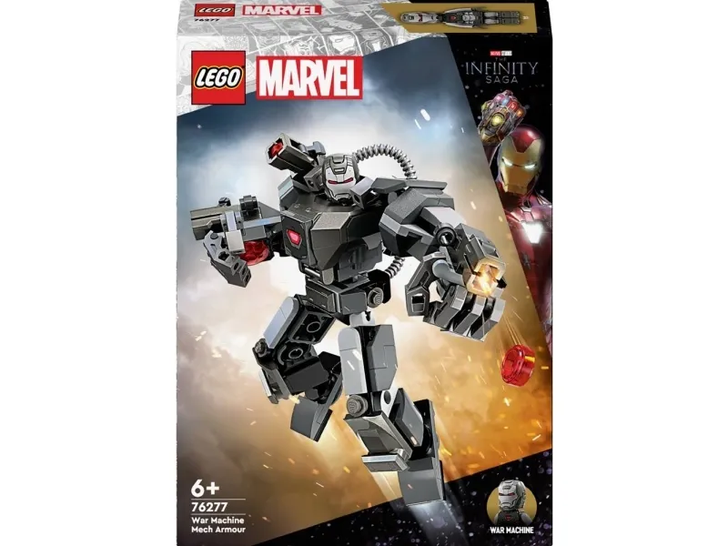 LEGO Super Heroes 76277 War Machine-kamprobot