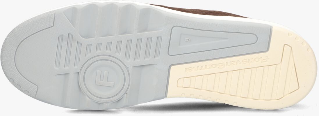 FLORIS VAN BOMMEL cognac floris van bommel lage sneakers sfm-10183