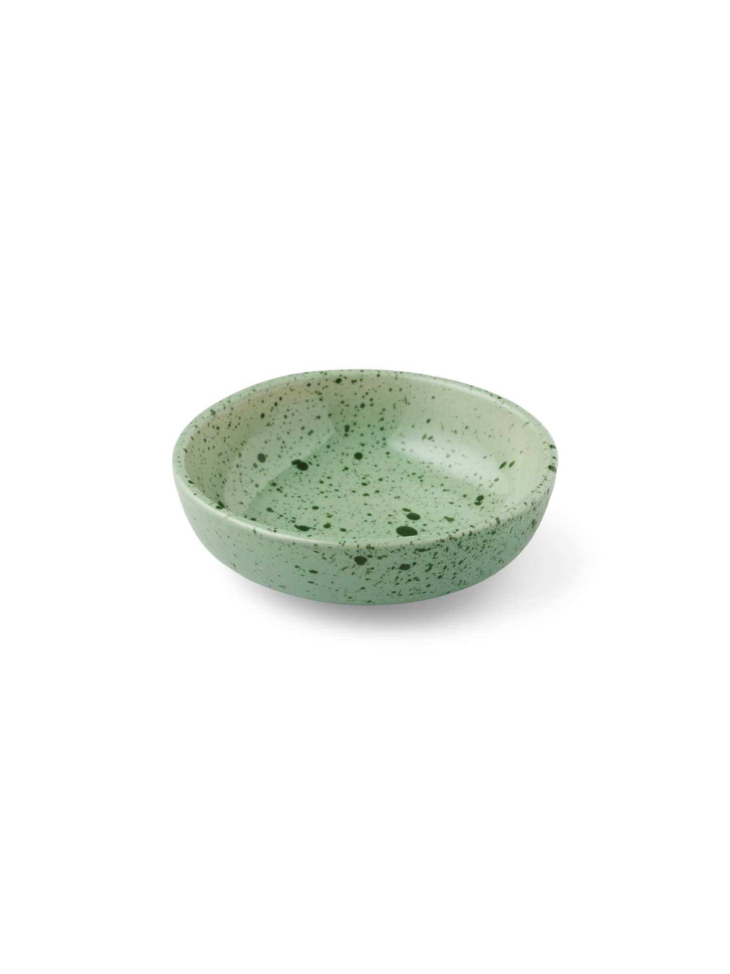 Skål | Stentøj. Ø10,4 cm. | Dusty Green, Dark Green