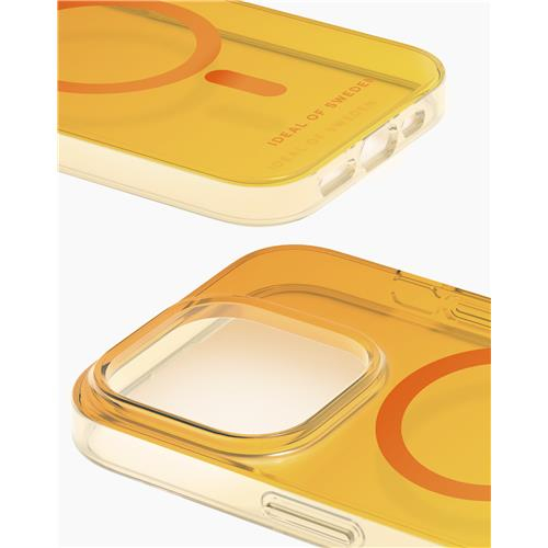 iPhone 14 Pro MagSafe Hardcase Hülle Clear Case Designer (IDCLCMS-I2261P-499) - Orange Spritz