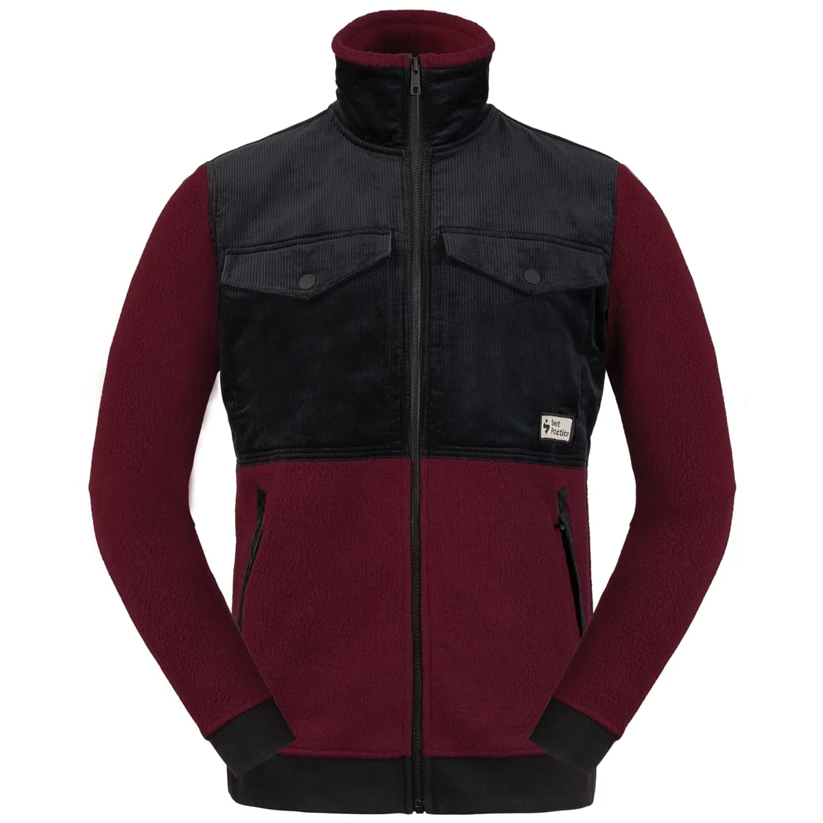 Sweet Protection Unisex Pile Fleece Jacket Red Wine