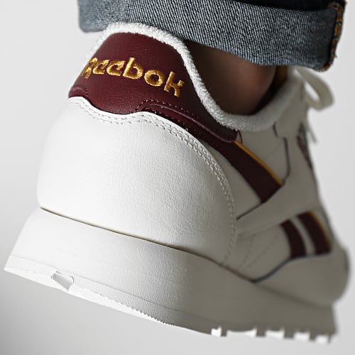 Baskets Classic Leather 100033998 Chalk Classic Maroon Retgo