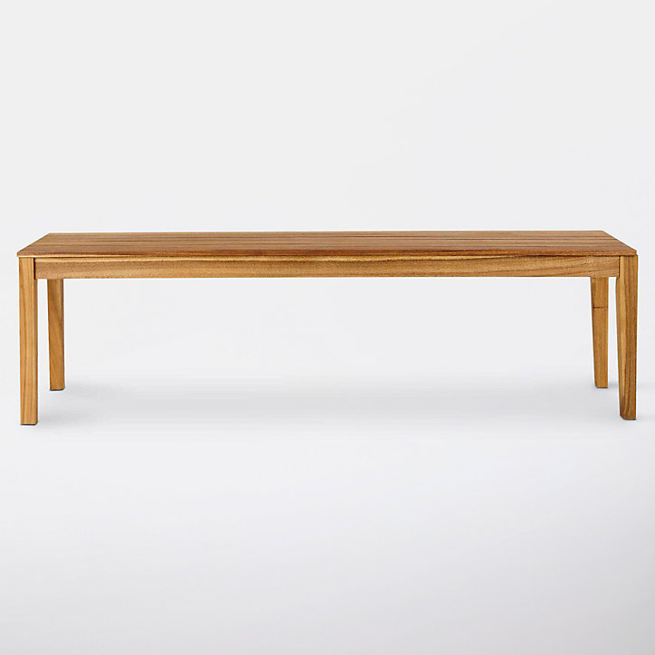 Banc de jardin Denia sans dossier