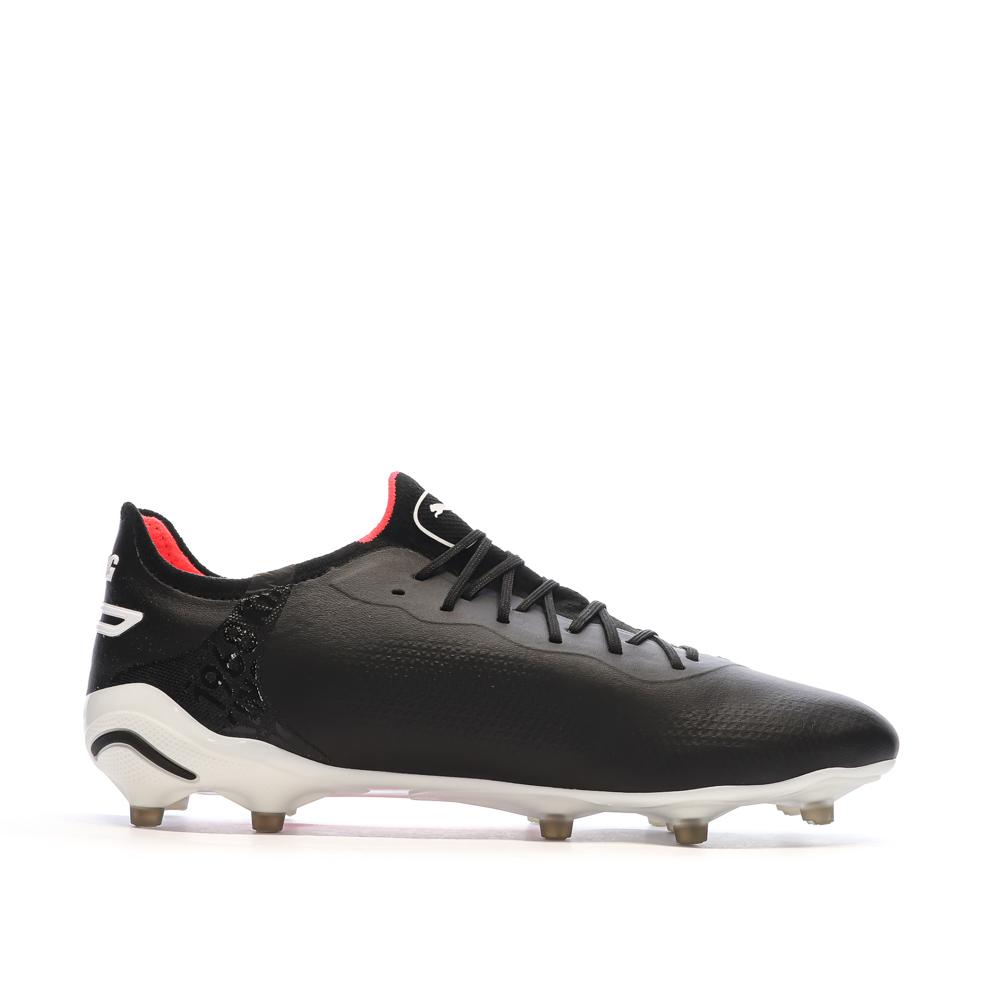 Puma Chaussures de football Noire/Blanche Homme PumaKing Ultimate