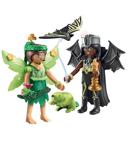 Playmobil Ayuma - Forest Fairy & Fledermaus Fairy m. Totemtier -