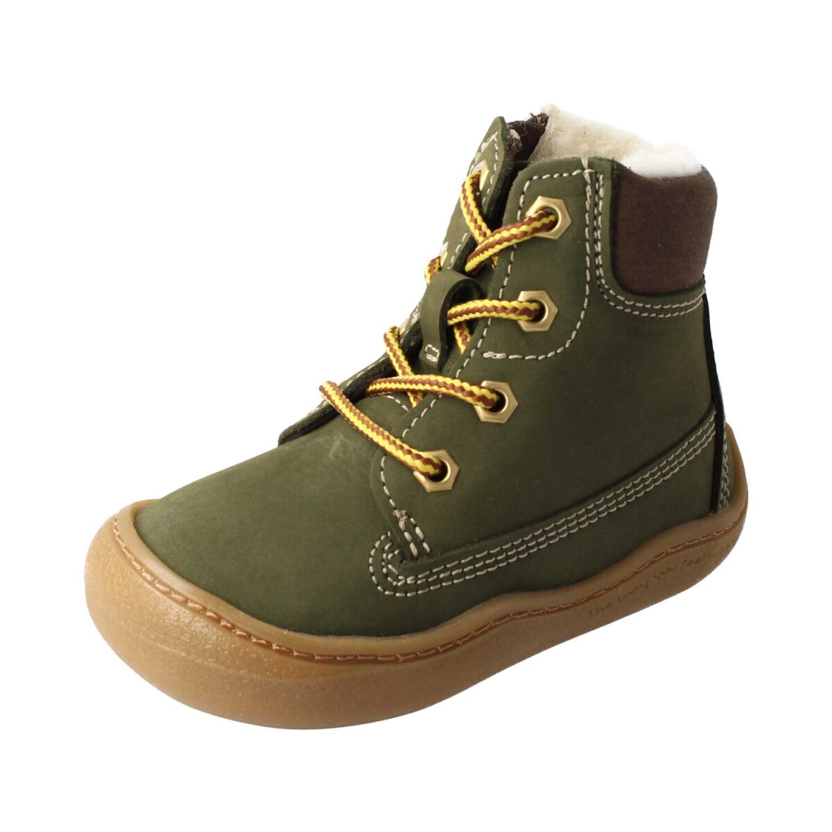 WL4222-WX5 khaki TIMBII nubuck wool laces zipper Winterstiefel Weite/W