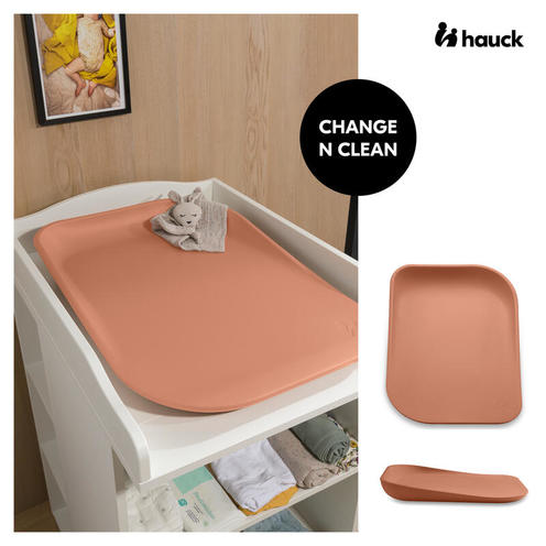 Matelas à langer Change N Clean - Rouge - HAUCK