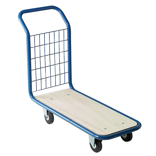 Chariot passe-partout à dossier grillagé