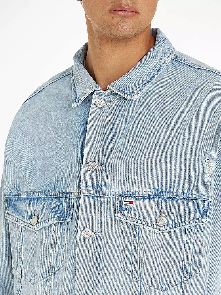 TOMMY JEANS Jeansjacke AIDEN hellblau