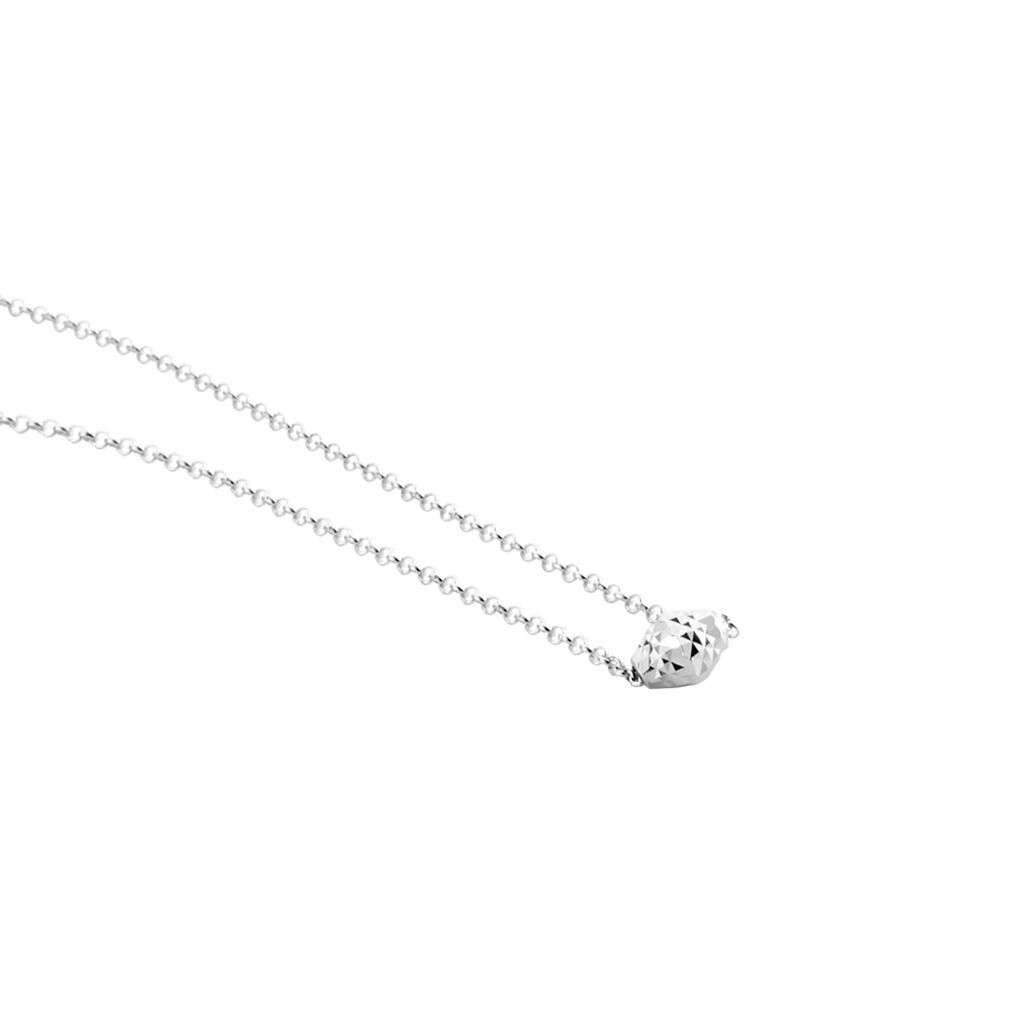 Collier Argent Blanc Jacquotte
