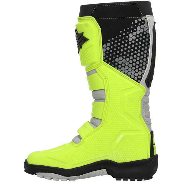 Acerbis - Bottes Artiglio Jaune fluo / Blanc