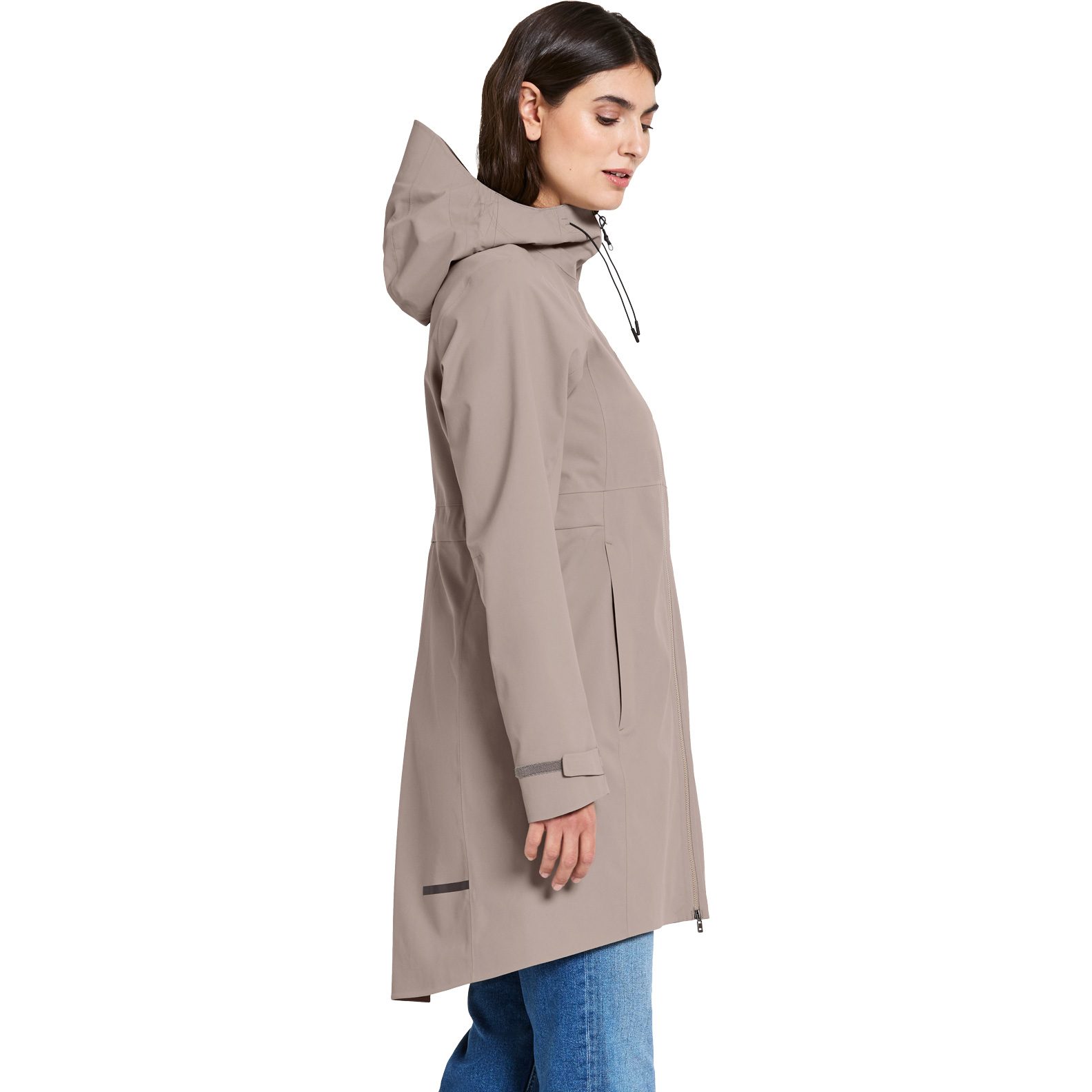 Didriksons Bea Parka Damen ash brown