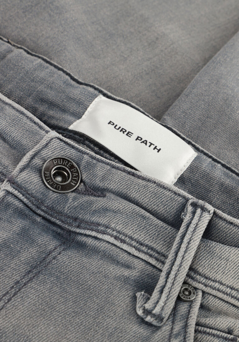 PURE PATH grijze pure path slim fit jeans w1225 the jone
