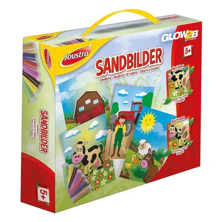 Glow2B Sandbilder Bauernhof
