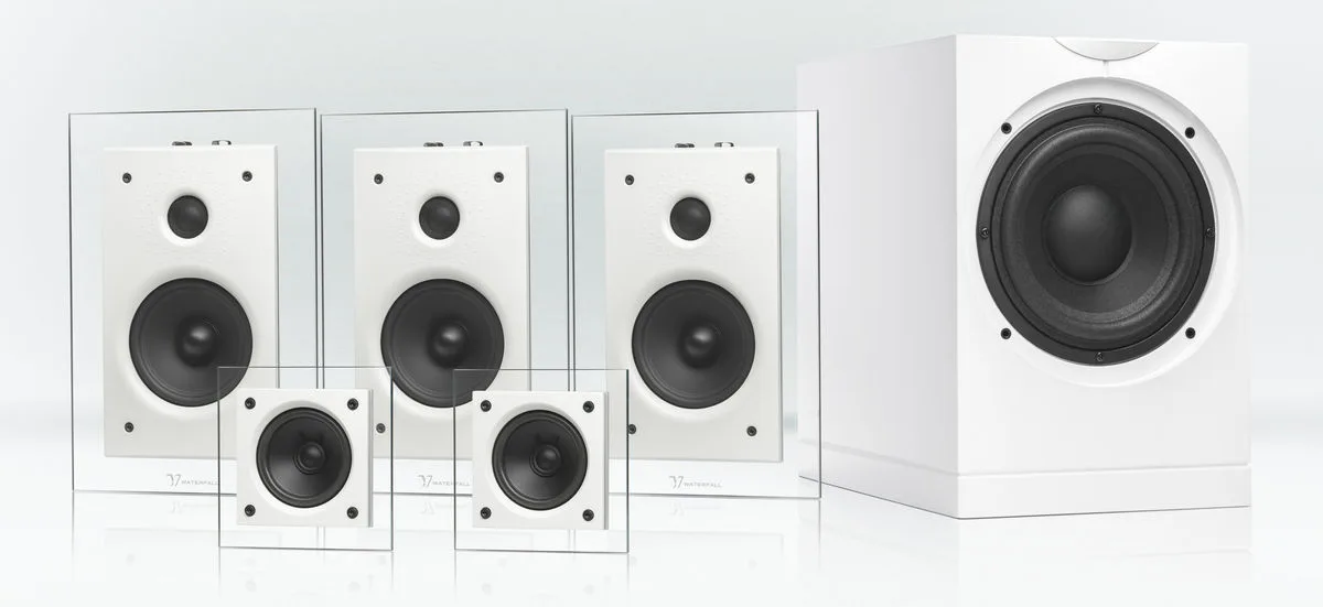 Waterfall Serio 5.1 Blanc Packs enceintes compactes