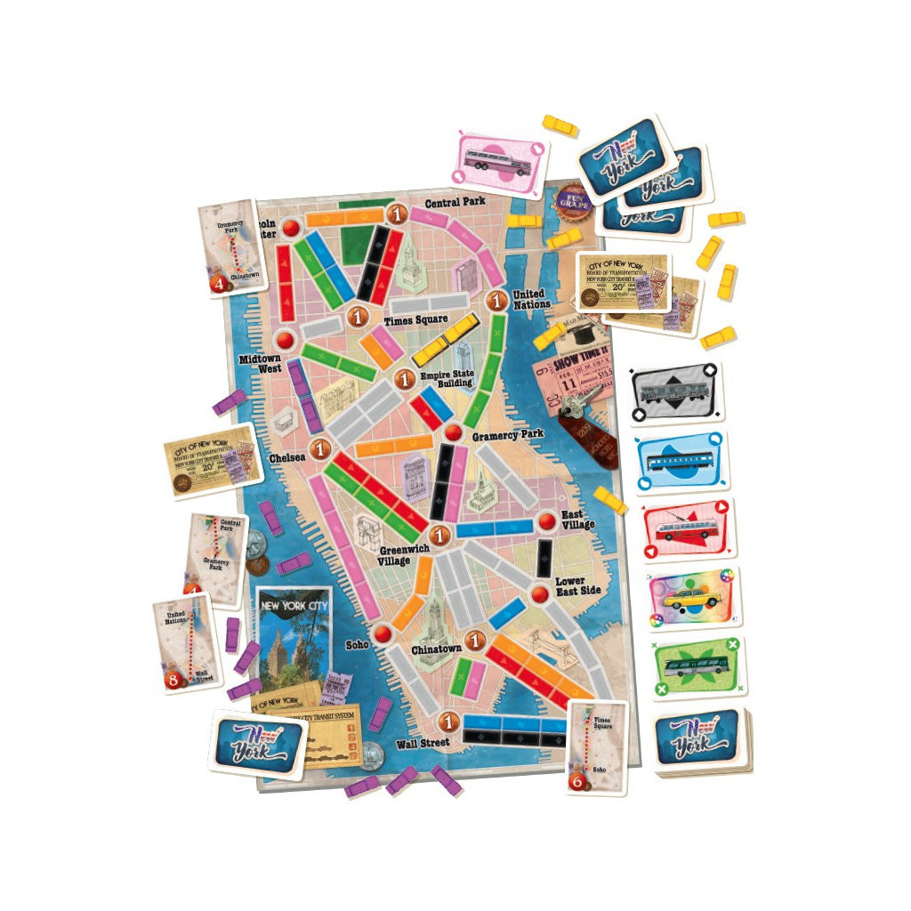 Les Aventuriers du Rail New York