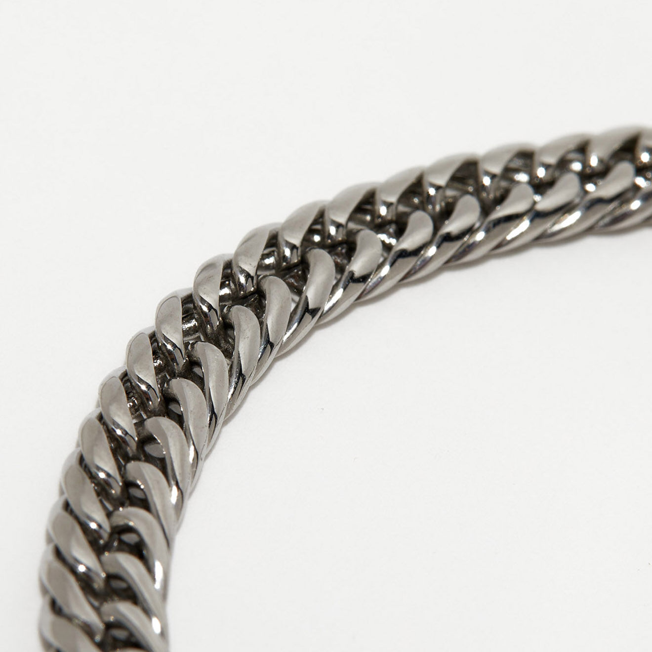 Jacobson Bracelet Maillons plats en Acier
