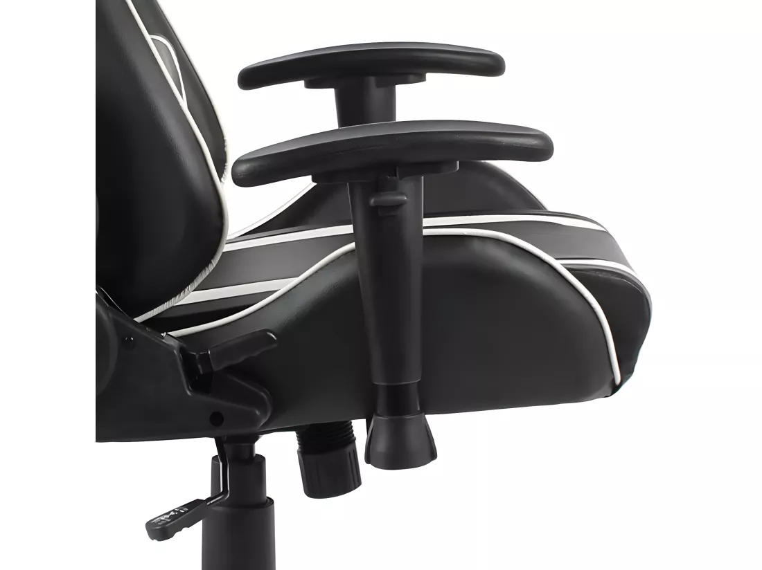 Chaise de jeu pivotante Blanc PVC