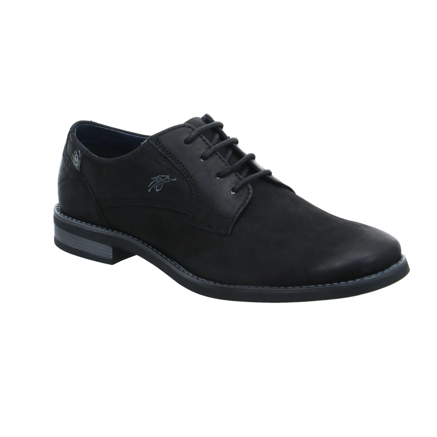 BUGATTI SHOES Halbschuh-City Schwarz Leder