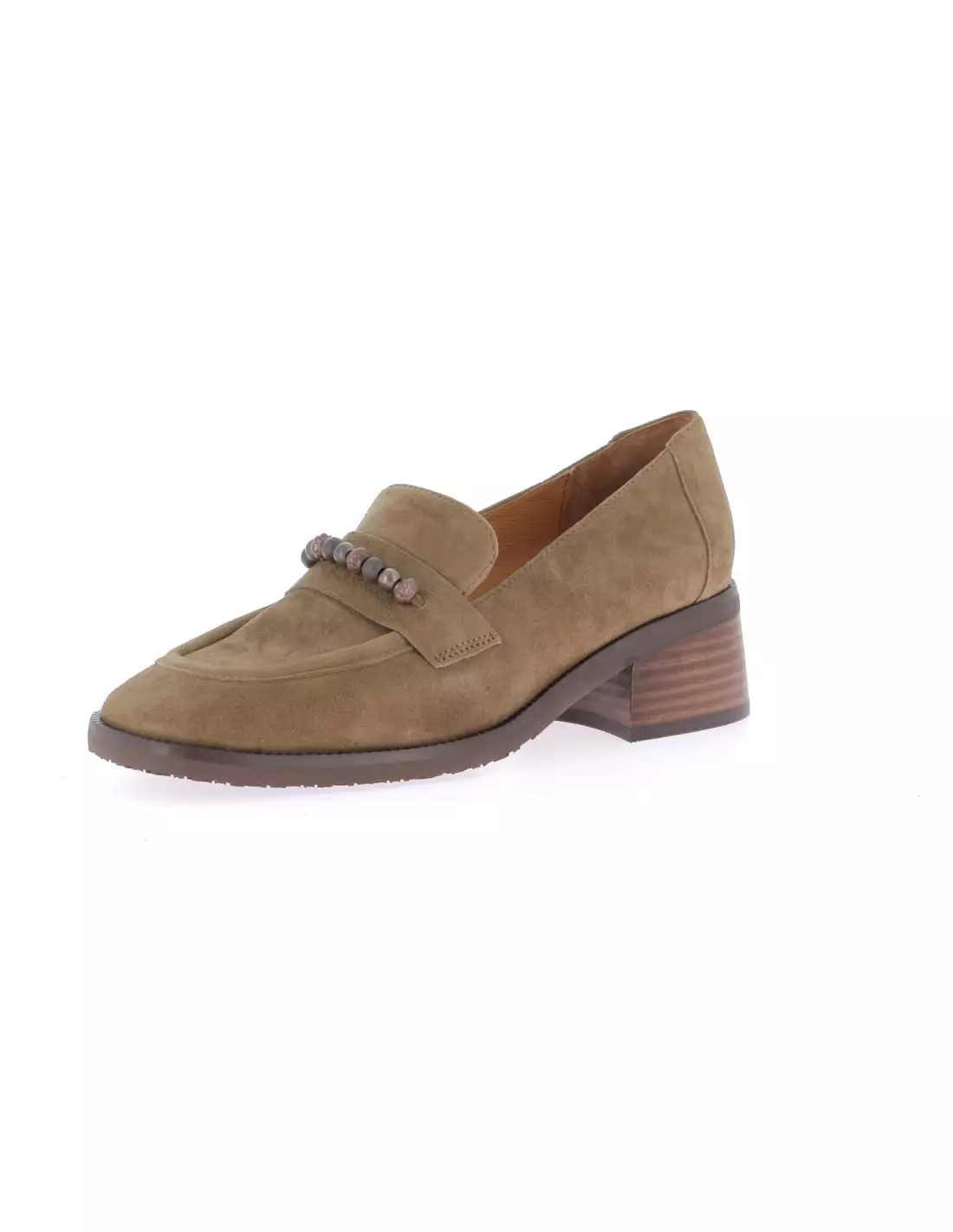 MAM ZELLE DEREK - Mocassins & bateaux VELOURARGILE