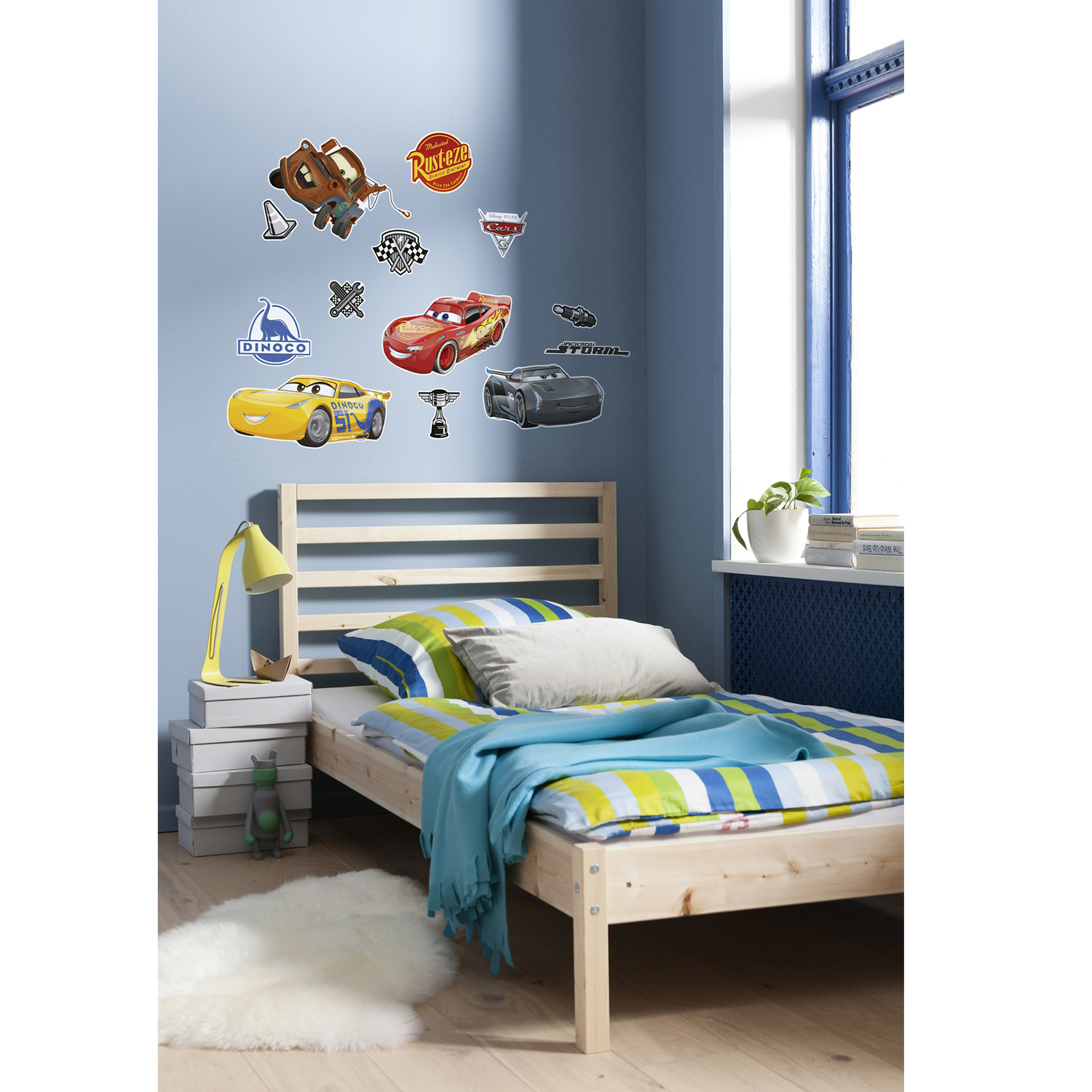 Wandtattoo CARS3 - bunt - 50x70 cm