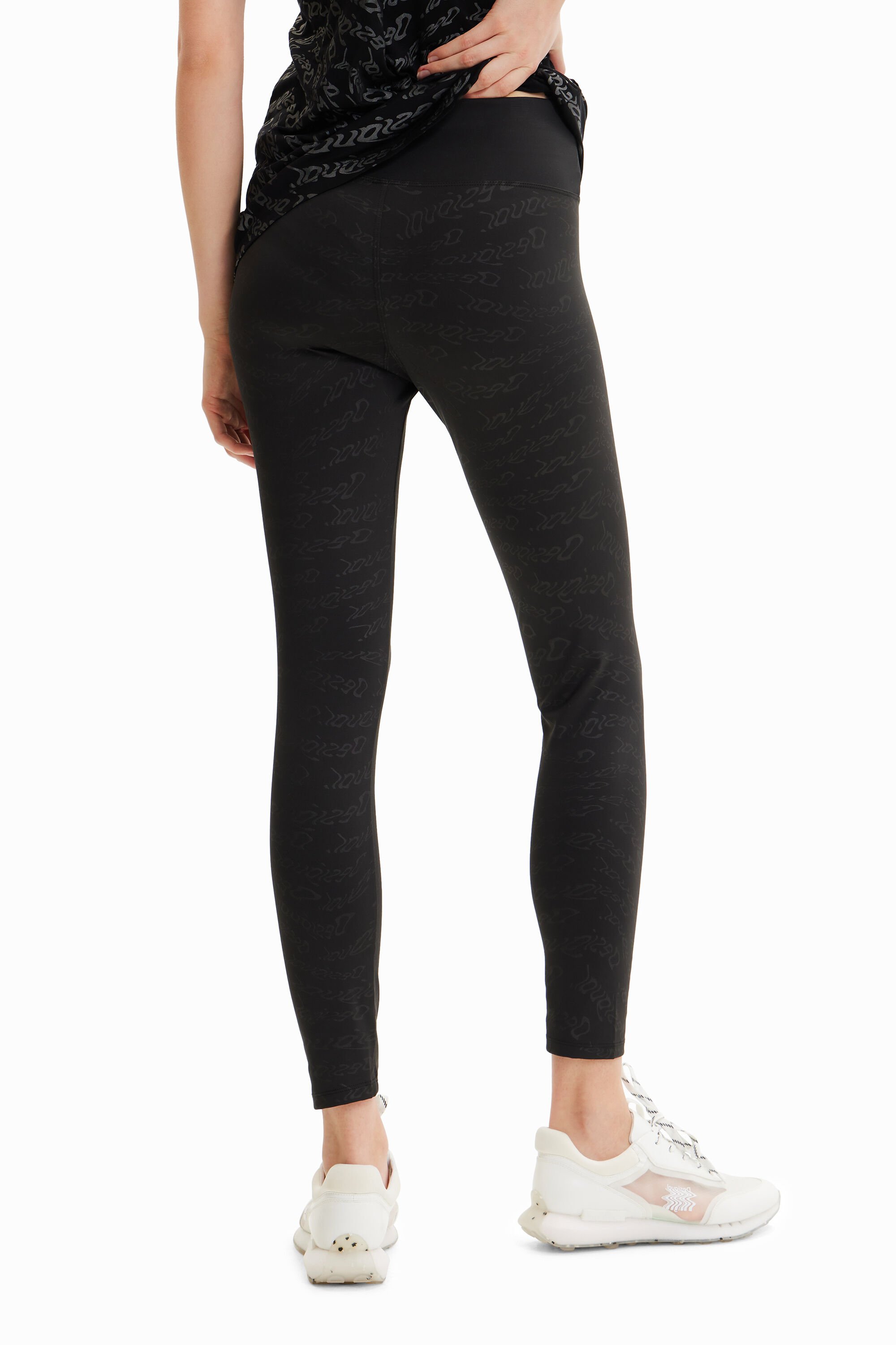 Legging sport logo
