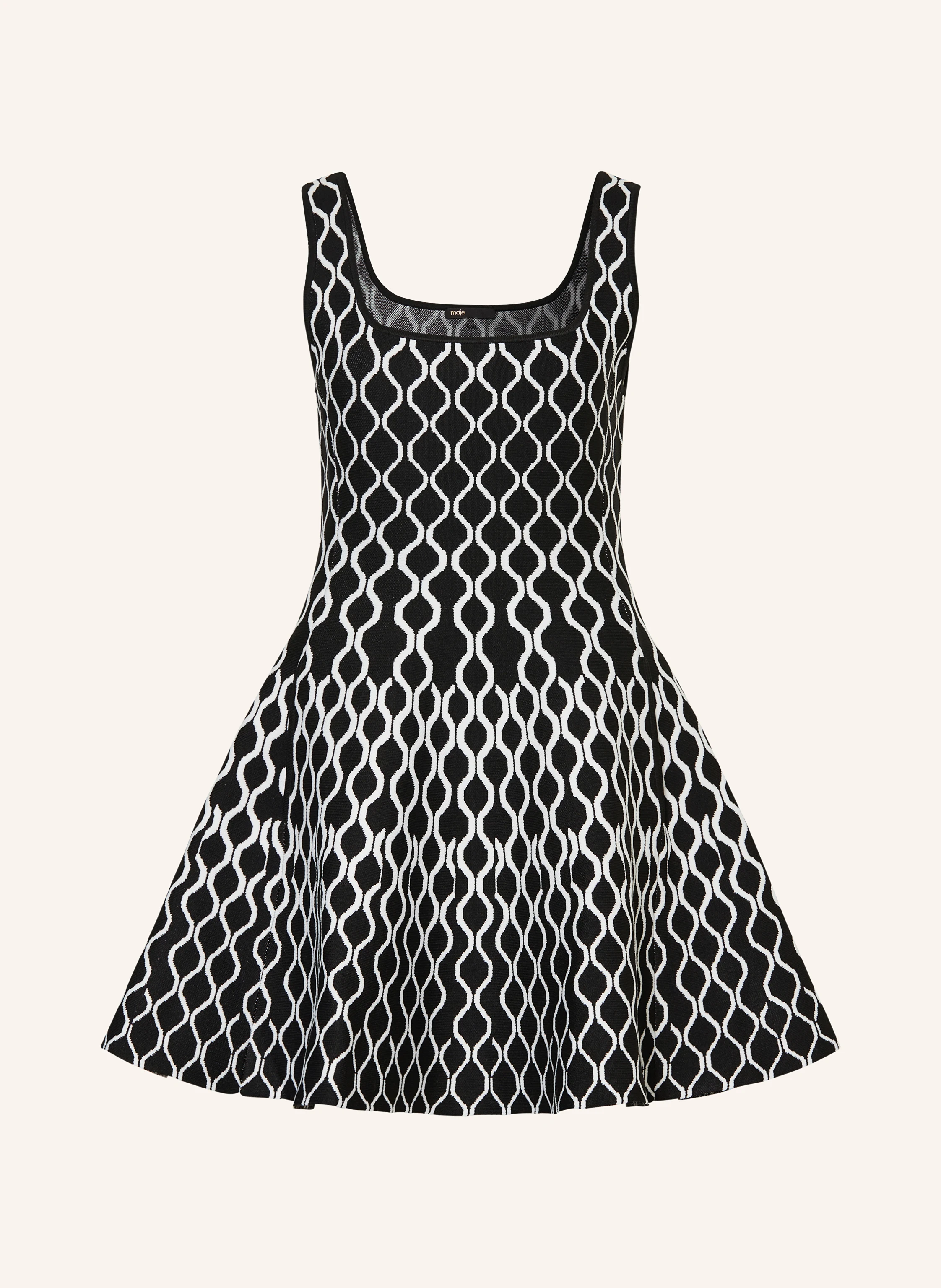 maje Strickkleid