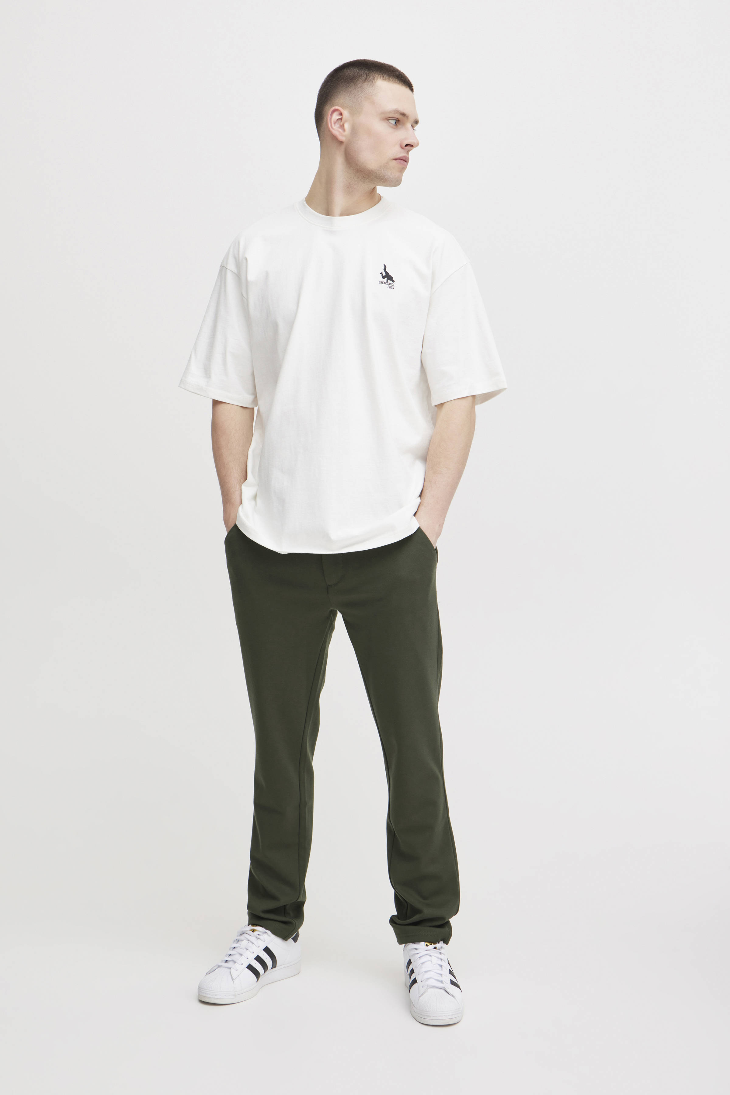 Blend regular fit pantalon BHLangford forest night