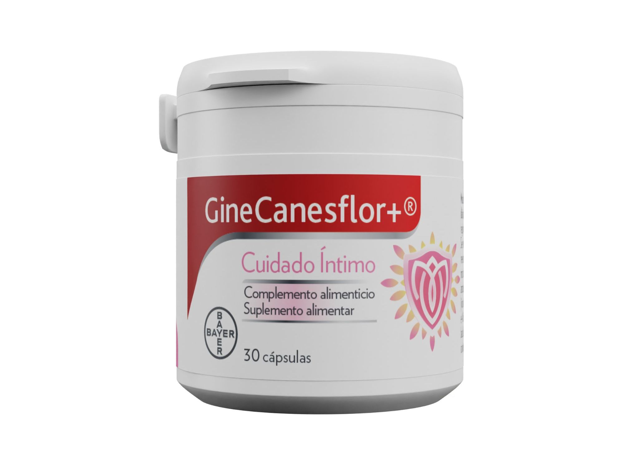 SUPLEMENTO GINECANESFLOR   CUIDADO INTÍMO 30 CÁPSULAS