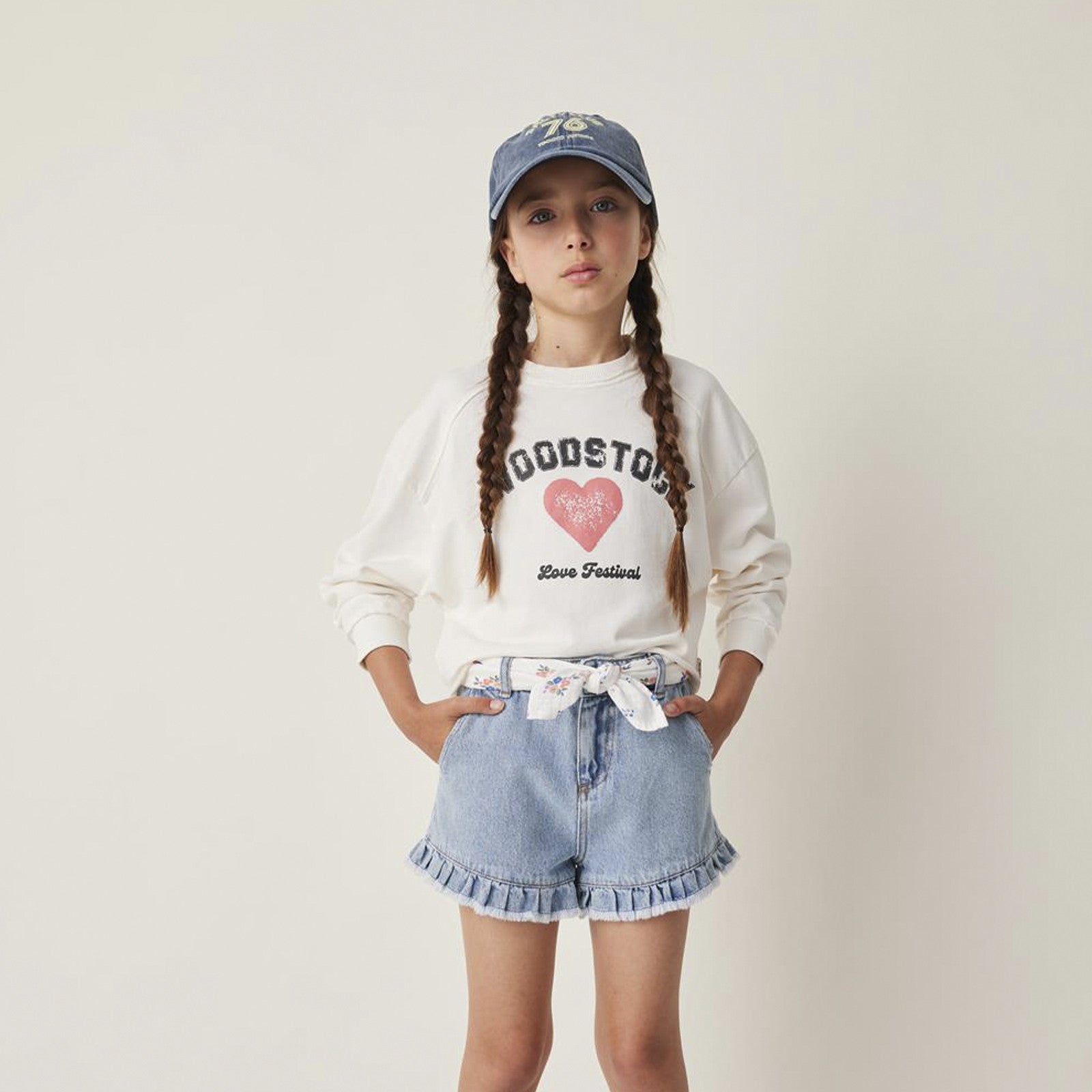 Sweatshirt Woodstock Love Festival Off White
