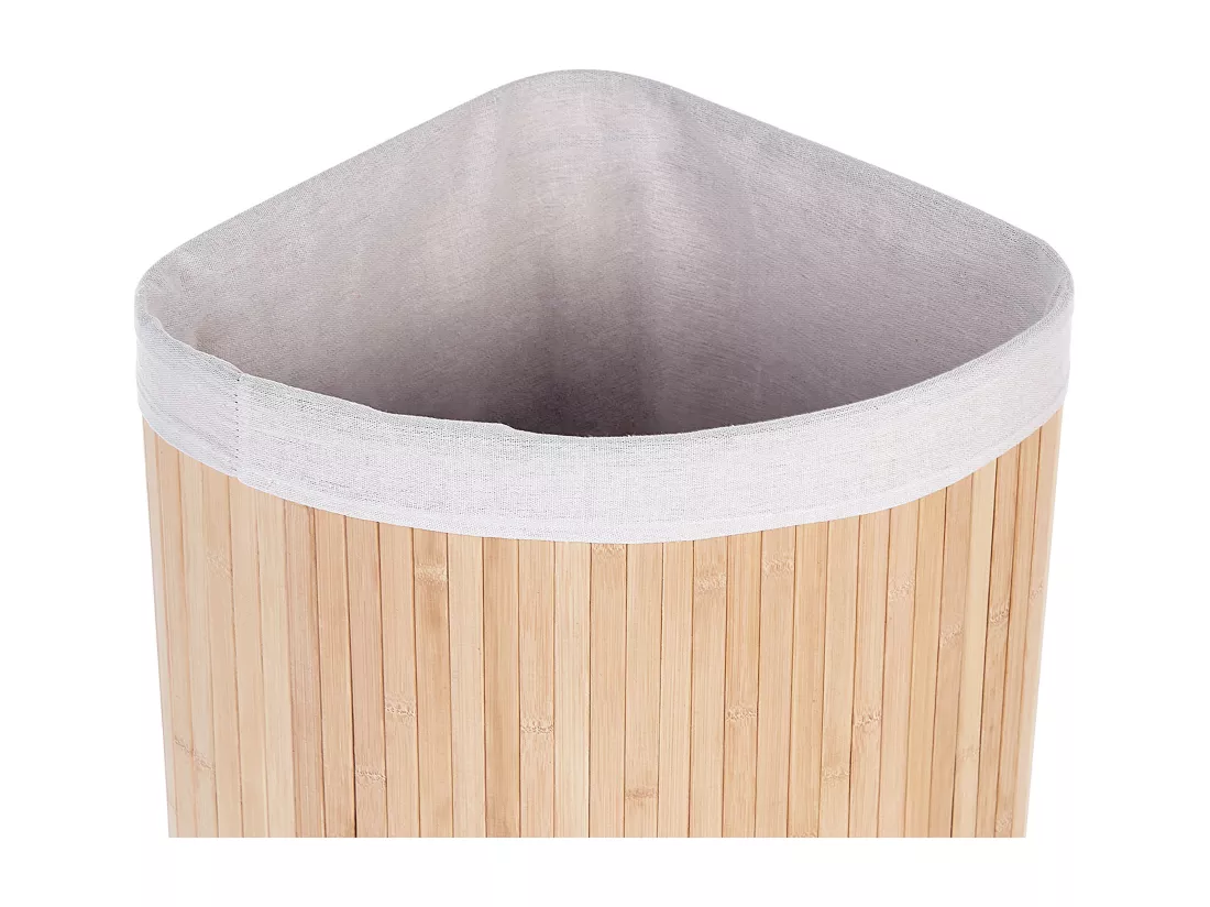 Panier en bambou marron clair 60 cm MATARA