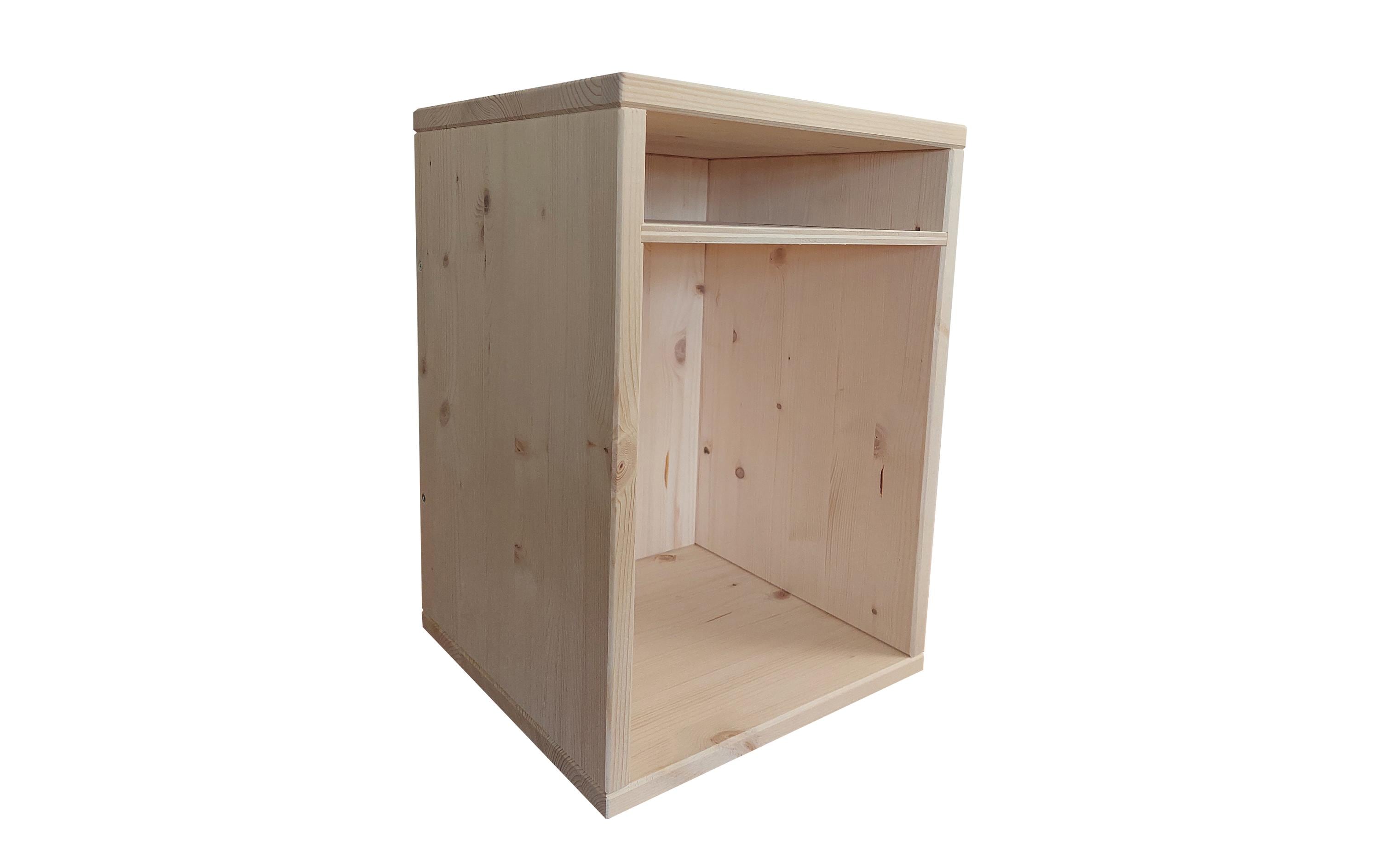Hocker Sitz- und Aufbewahrungshocker NatureHocker mit Ablage für Schule und Kindergarten – perfekt für Churermodell