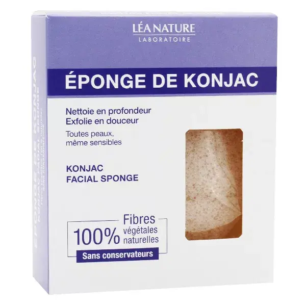 Esponja Konjac Reidratada de Água Termal Jonzac 5g