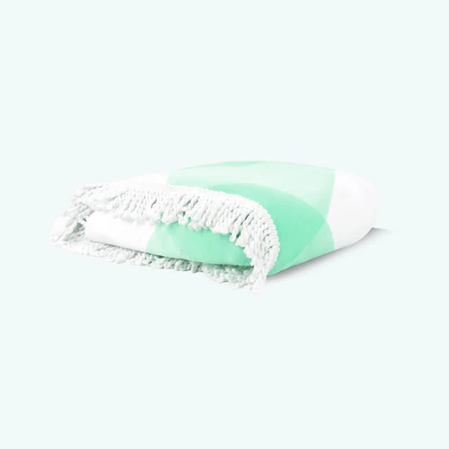 Serviette ronde Negril Beach vert
