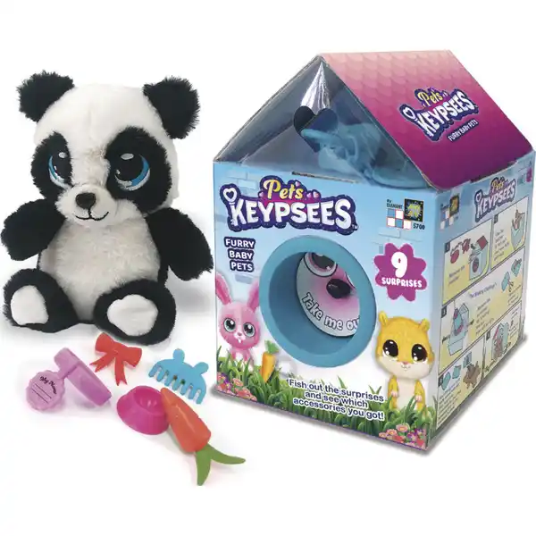 Keypsees Kuscheltiere, sortiert