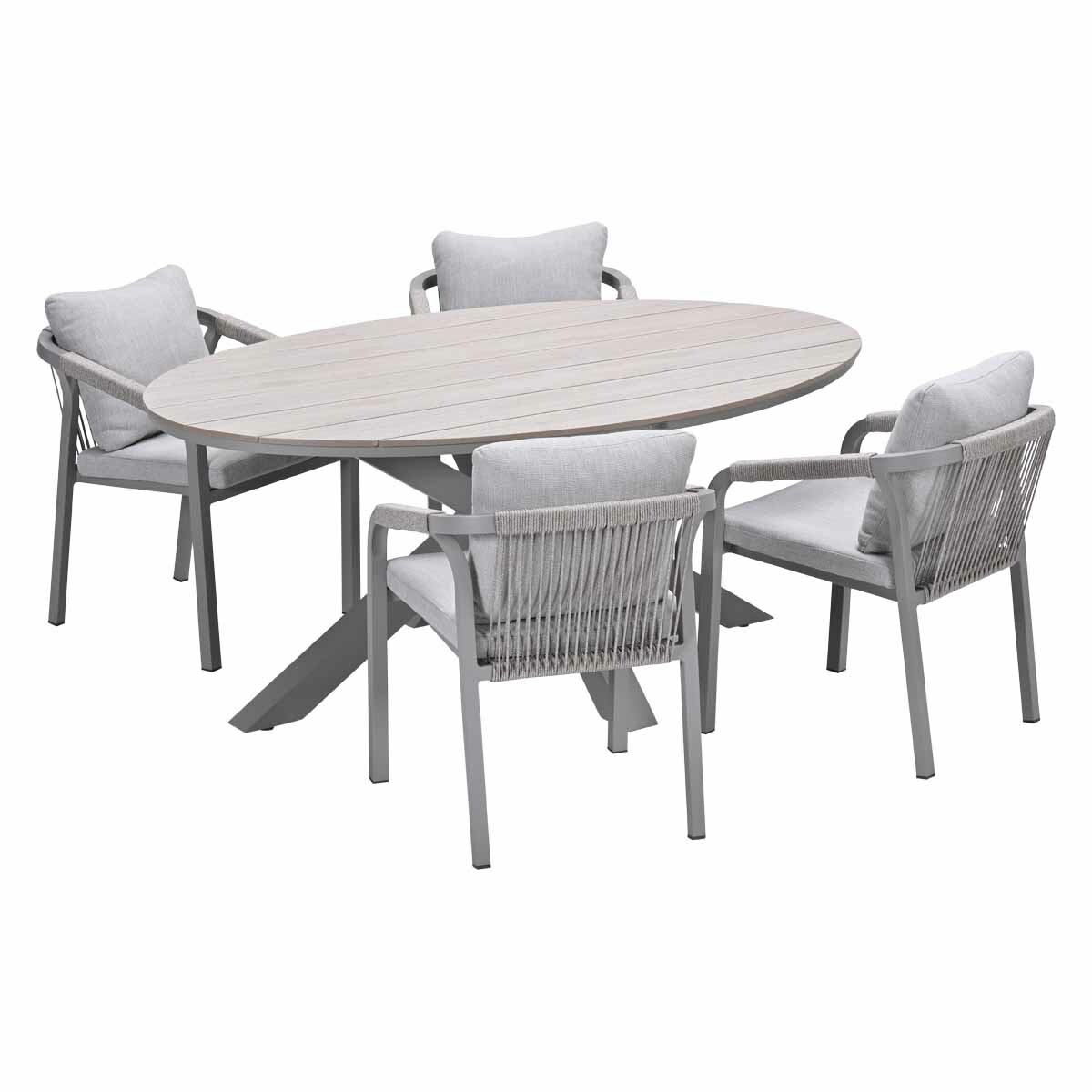 Garden Impressions Tarera Tulli 180 cm 5-delige tuinset