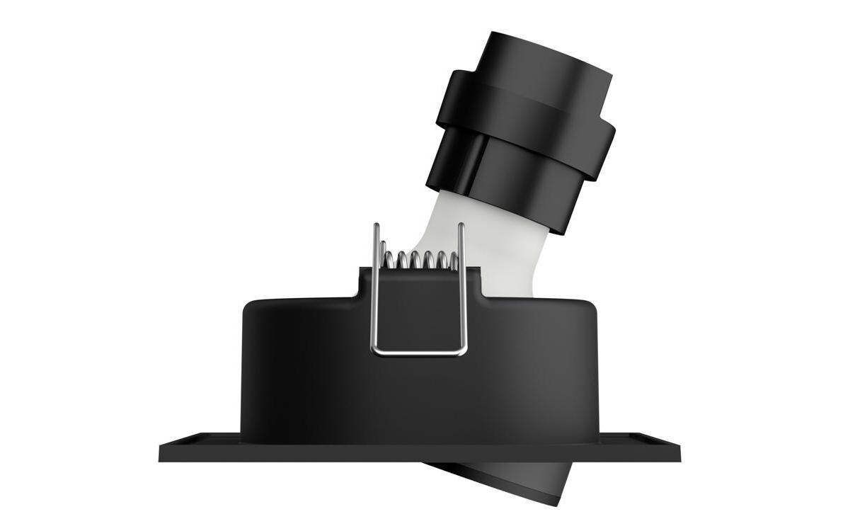Einbauspot Milliskin 50421/48/P7 GU10 SchwarzEinbauspot mit GU10 Leuchtmittel