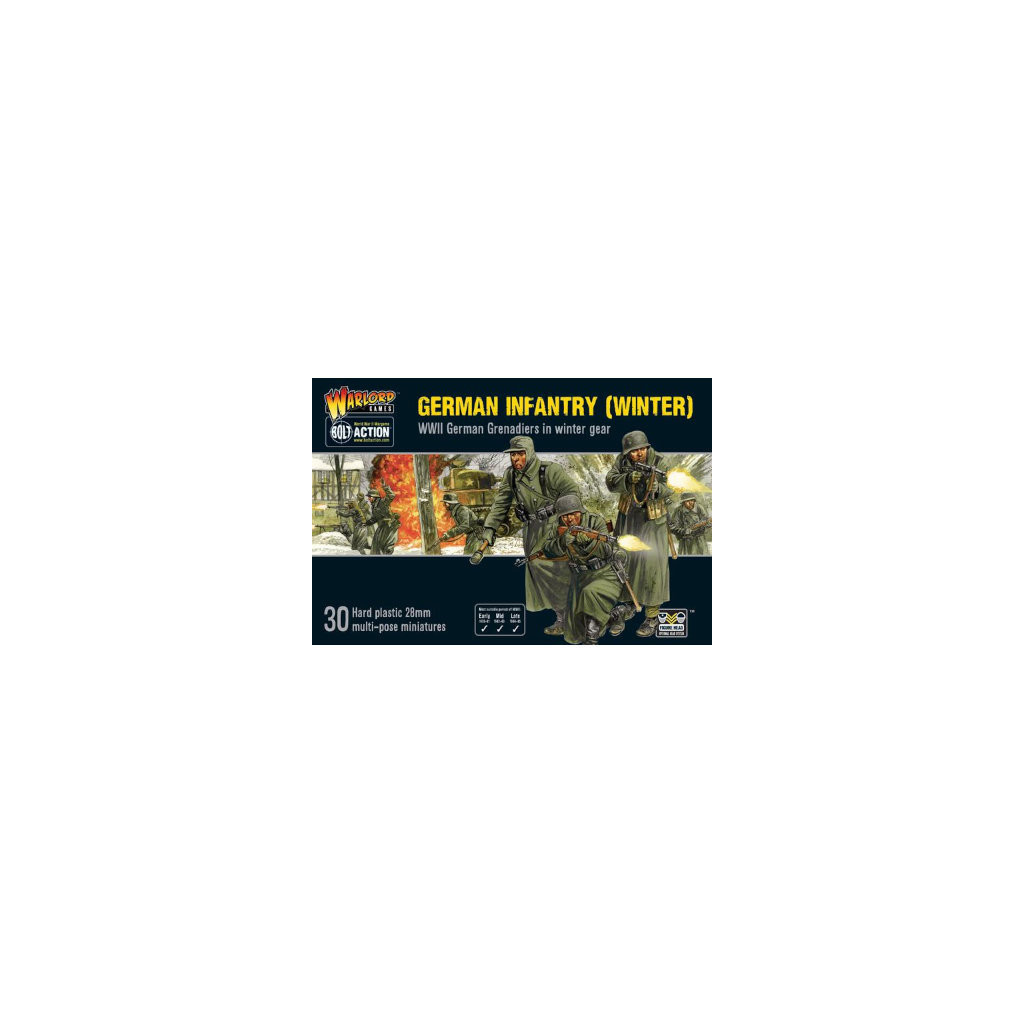 Bolt Action : Germans Infantry (Winter)
