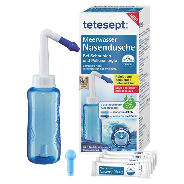 tetesept Meerwasser Nasendusche, 1 St